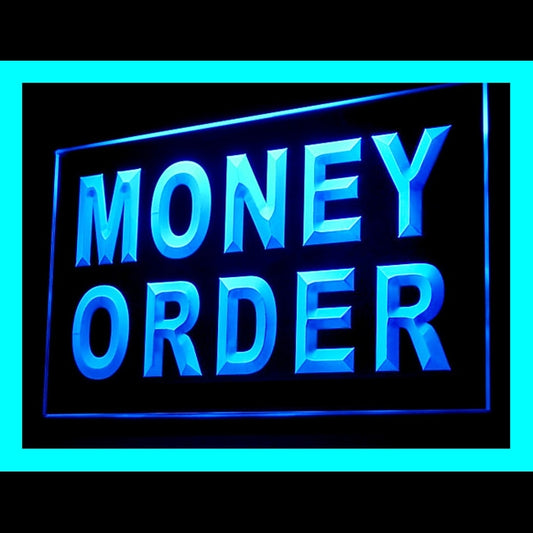 190101 Money Order Store Shop Home Decor Open Display illuminated Night Light Neon Sign 16 Color By Remote