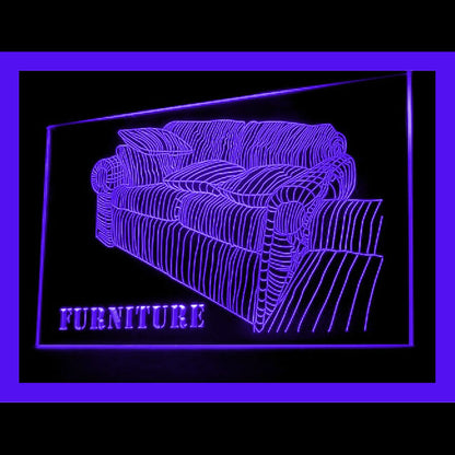 190105 Furniture Shop Home Decor Open Display illuminated Night Light Neon Sign 16 Color By Remote