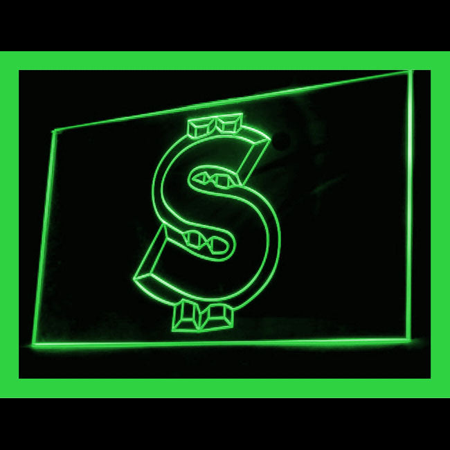 190108 Money Exchange Foreign Currency Shop Home Decor Open Display illuminated Night Light Neon Sign 16 Color By Remote