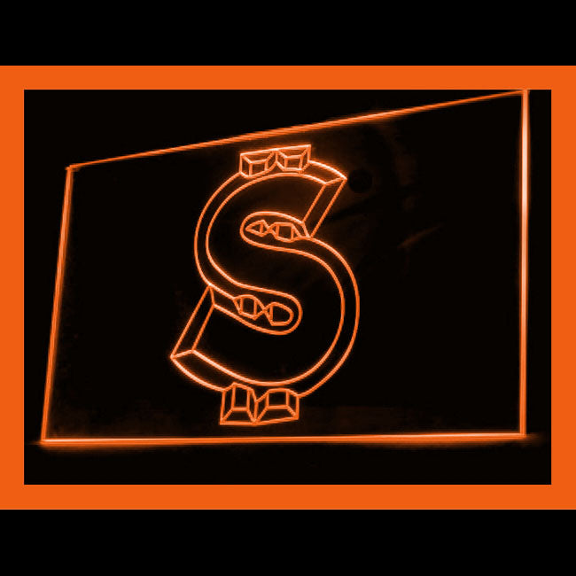 190108 Money Exchange Foreign Currency Shop Home Decor Open Display illuminated Night Light Neon Sign 16 Color By Remote