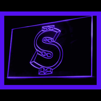 190108 Money Exchange Foreign Currency Shop Home Decor Open Display illuminated Night Light Neon Sign 16 Color By Remote