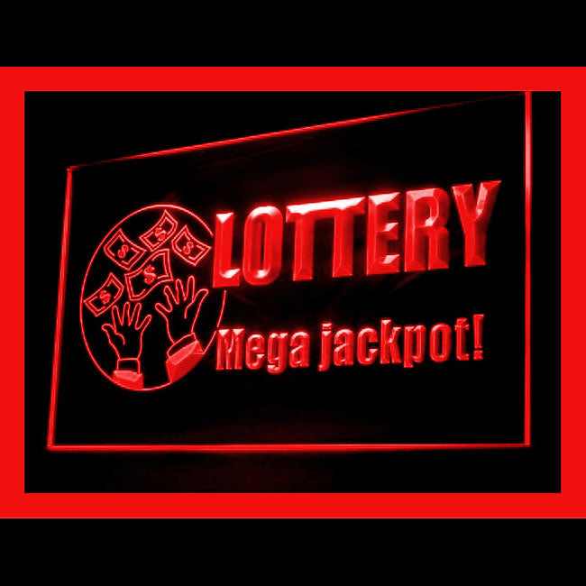 190109 Lottery Ticket Store Shop Home Decor Open Display illuminated Night Light Neon Sign 16 Color By Remote