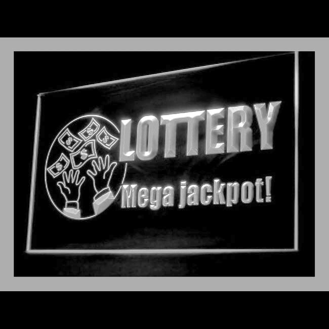 190109 Lottery Ticket Store Shop Home Decor Open Display illuminated Night Light Neon Sign 16 Color By Remote