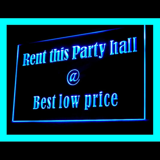 190117 Rent This Party Hall Best Low Price Shop Home Decor Open Display illuminated Night Light Neon Sign 16 Color By Remote