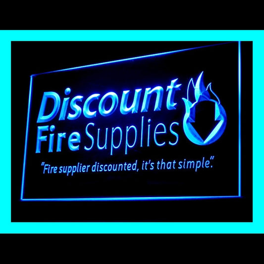 190118 Discount Fire Supplies Tools Shop Home Decor Open Display illuminated Night Light Neon Sign 16 Color By Remote