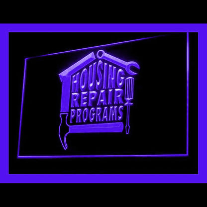 190130 House Repair Programs Shop Home Decor Open Display illuminated Night Light Neon Sign 16 Color By Remote