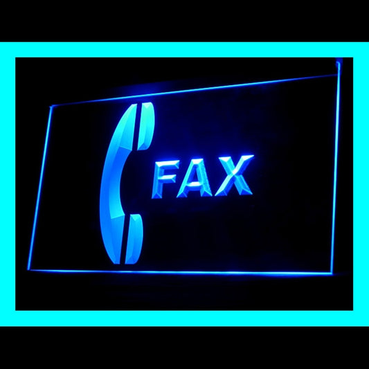 190135 Fax Store Shop Center Home Decor Open Display illuminated Night Light Neon Sign 16 Color By Remote