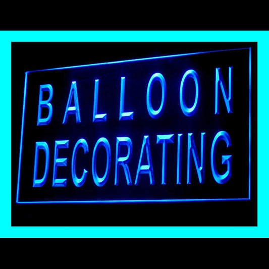 190150 Balloon Decoration Party Shop Home Decor Open Display illuminated Night Light Neon Sign 16 Color By Remote