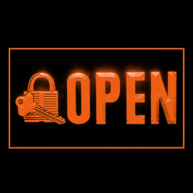 190161 Locksmith Key Cutting Tool Shop Home Decor Open Display illuminated Night Light Neon Sign 16 Color By Remote
