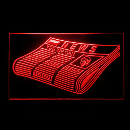 190164 Newspaper Store Shop Home Decor Open Display illuminated Night Light Neon Sign 16 Color By Remote