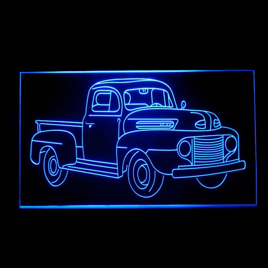 190169 Truck Open Auto Repair Vehicle Displays Home Decor Open Display illuminated Night Light Neon Sign 16 Color By Remote