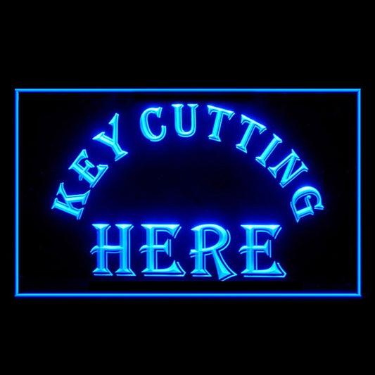 190188 Key Cutting Here Tool Shop Home Decor Open Display illuminated Night Light Neon Sign 16 Color By Remote