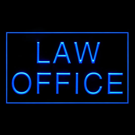 190189 Law Office Store Shop Home Decor Open Display illuminated Night Light Neon Sign 16 Color By Remote