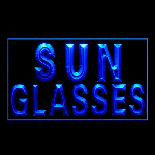 190193 Sunglasses Optical Shop Store Home Decor Open Display illuminated Night Light Neon Sign 16 Color By Remote