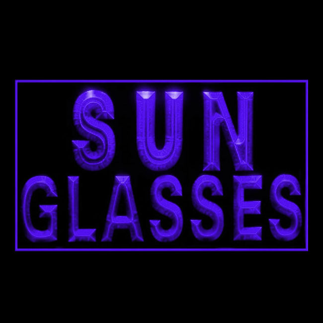 190193 Sunglasses Optical Shop Store Home Decor Open Display illuminated Night Light Neon Sign 16 Color By Remote