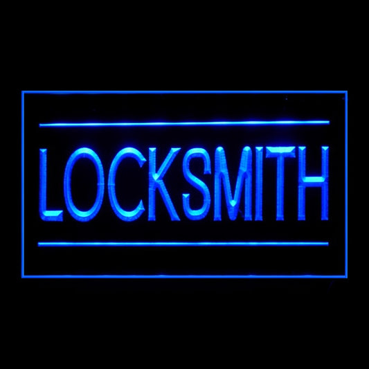 190196 Locksmith Key Cutting Tool Shop Home Decor Open Display illuminated Night Light Neon Sign 16 Color By Remote