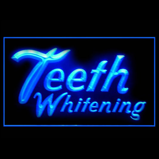 190200 Teeth Whitening Dentist Health Care Home Decor Open Display illuminated Night Light Neon Sign 16 Color By Remote