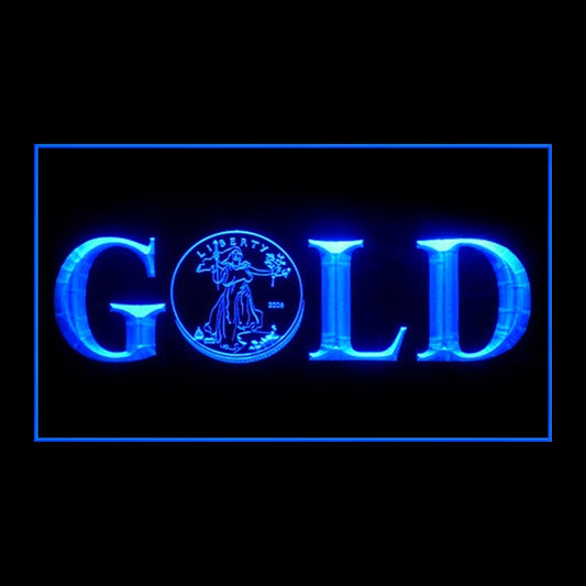 Neon Gold Color Sign Neon Light Sign - Gold – EaseSign