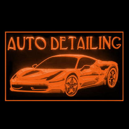 190213 Auto Detailing Body Vehicle Shop Home Decor Open Display illuminated Night Light Neon Sign 16 Color By Remotes