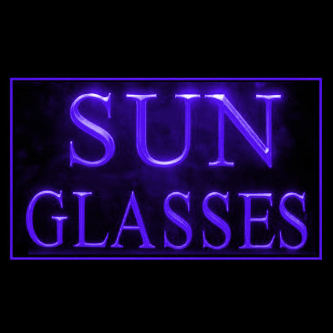 190222 Sunglasses Optical Shop Store Home Decor Open Display illuminated Night Light Neon Sign 16 Color By Remote