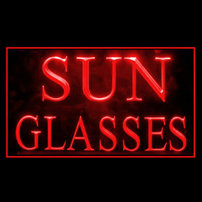 190222 Sunglasses Optical Shop Store Home Decor Open Display illuminated Night Light Neon Sign 16 Color By Remote