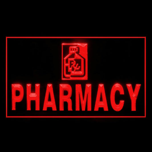 200007 Pharmacy Store Shop Home Decor Open Display illuminated Night Light Neon Sign 16 Color By Remote