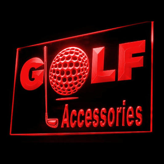 200016 Golf Accessories Store Shop Home Decor Open Display illuminated Night Light Neon Sign 16 Color By Remote