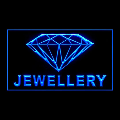 200020 Jewellery Store Shop Home Decor Open Display illuminated Night Light Neon Sign 16 Color By Remote