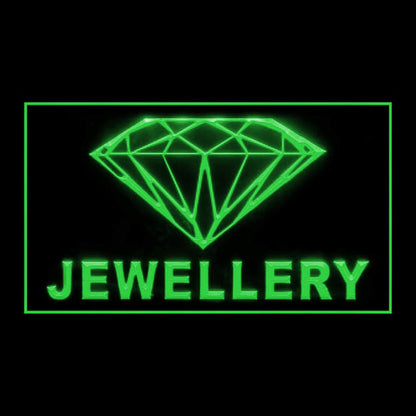 200020 Jewellery Store Shop Home Decor Open Display illuminated Night Light Neon Sign 16 Color By Remote