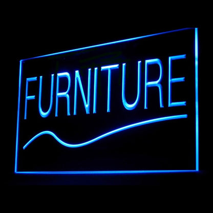 200032 Furniture Store Shop Home Decor Open Display illuminated Night Light Neon Sign 16 Color By Remote