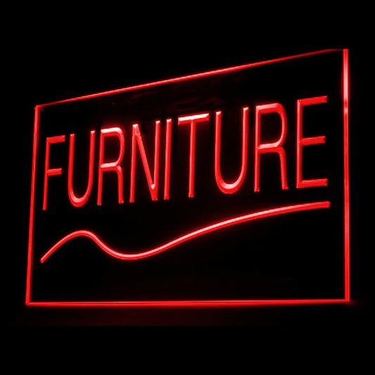 200032 Furniture Store Shop Home Decor Open Display illuminated Night Light Neon Sign 16 Color By Remote