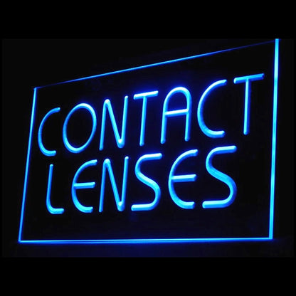 200041 Contact Lenses Optical Glasses Shop Home Decor Open Display illuminated Night Light Neon Sign 16 Color By Remote