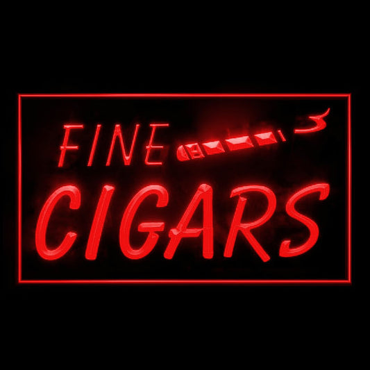 200043 Cigars Cuban Tobacco Store Shop Home Decor Open Display illuminated Night Light Neon Sign 16 Color By Remote