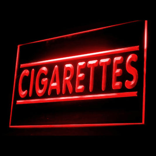 200050 Cigarettes Tobacco Store Shop Home Decor Open Display illuminated Night Light Neon Sign 16 Color By Remote
