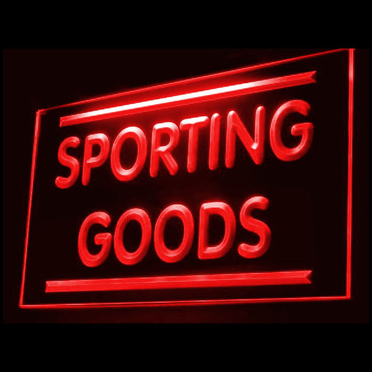 200052 Sporting Goods Store Shop Home Decor Open Display illuminated Night Light Neon Sign 16 Color By Remote