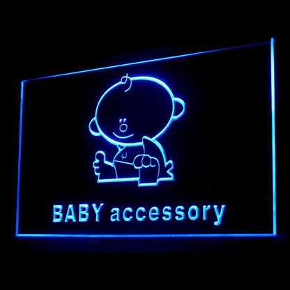 200065 Baby Accessory Store Shop Home Decor Open Display illuminated Night Light Neon Sign 16 Color By Remote