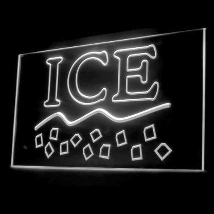 200072 Ice Shop Store Home Decor Open Display illuminated Night Light Neon Sign 16 Color By Remote