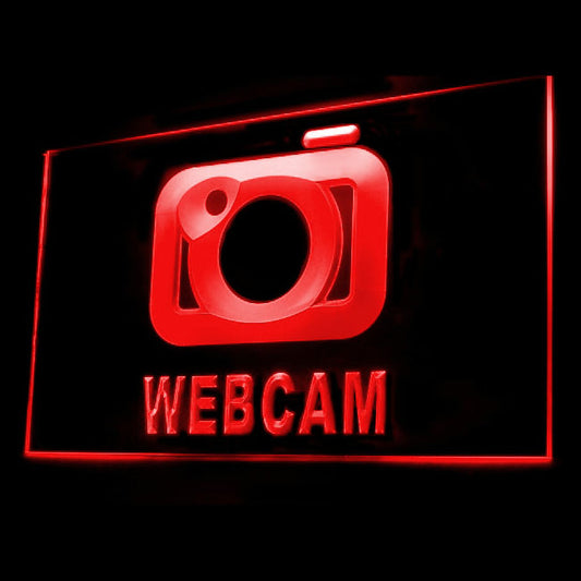 200074 Webcam Store Shop Home Decor Open Display illuminated Night Light Neon Sign 16 Color By Remote