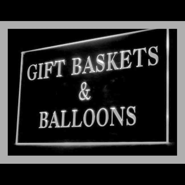 200077 Gift Baskets Balloons Store Shop Home Decor Open Display illuminated Night Light Neon Sign 16 Color By Remote
