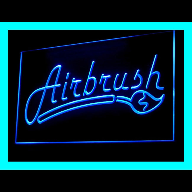 200089 Airbrush Tattoo Studio Shop Home Decor Open Display illuminated Night Light Neon Sign 16 Color By Remote
