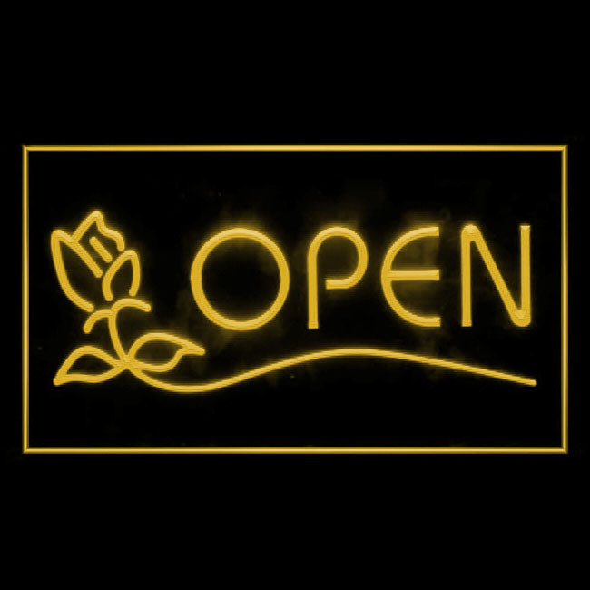 200090 Florist Flower Store Shop Home Decor Open Display illuminated Night Light Neon Sign 16 Color By Remote