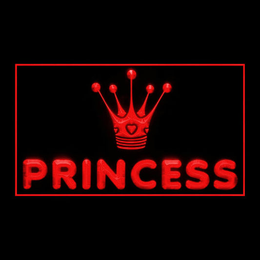 200103 Princess Store Shop Home Decor Open Display illuminated Night Light Neon Sign 16 Color By Remote