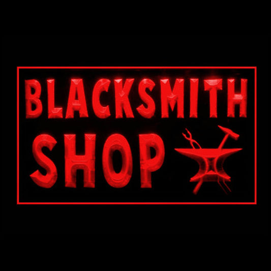 200105 Blacksmith Store Shop Home Decor Open Display illuminated Night Light Neon Sign 16 Color By Remote