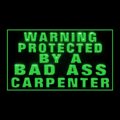 200106 Warning Carpenter Store Shop Home Decor Open Display illuminated Night Light Neon Sign 16 Color By Remote