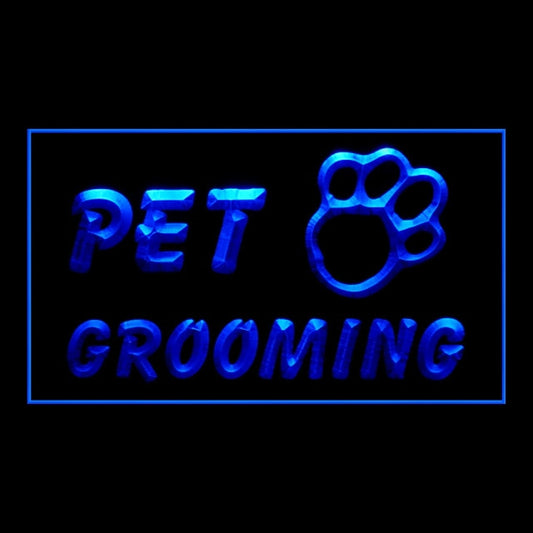 210003 Pet Grooming Store Shop Home Decor Open Display illuminated Night Light Neon Sign 16 Color By Remote