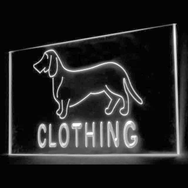 210004 Pets Clothing Store Shop Home Decor Open Display illuminated Night Light Neon Sign 16 Color By Remote