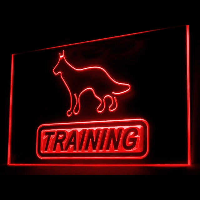 210009 Training Pets Store Shop Home Decor Open Display illuminated Night Light Neon Sign 16 Color By Remote