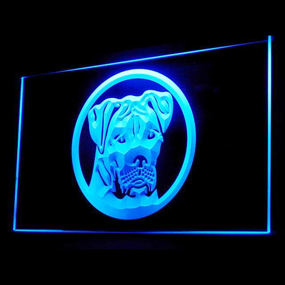 210013 American Bulldog Pets Shop Home Decor Open Display illuminated Night Light Neon Sign 16 Color By Remote