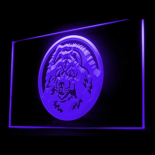 210023 Chow Chow Pets Shop Home Decor Open Display illuminated Night Light Neon Sign 16 Color By Remote