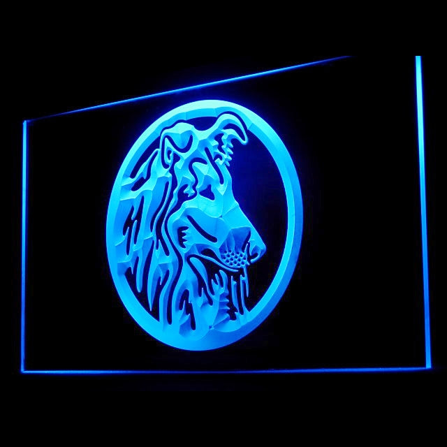 210025 Collie Pets Shop Home Decor Open Display illuminated Night Light Neon Sign 16 Color By Remote